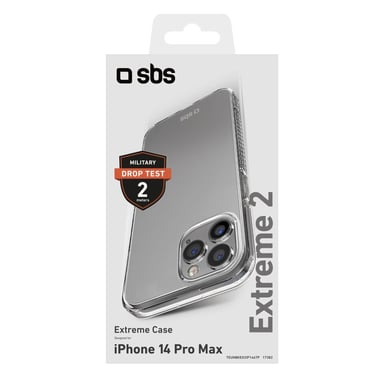 SBS TEUNBKEX2IP1467P cover protettiva per cellulare 17 cm (6,7'') Cover trasparente Apple iPhone 14 Pro Max