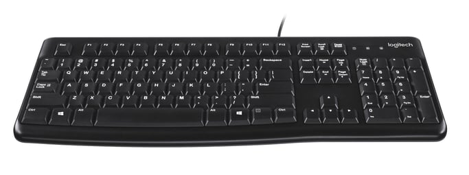 Logitech Keyboard K120 for Business Teclado USB QWERTY inglés Negro
