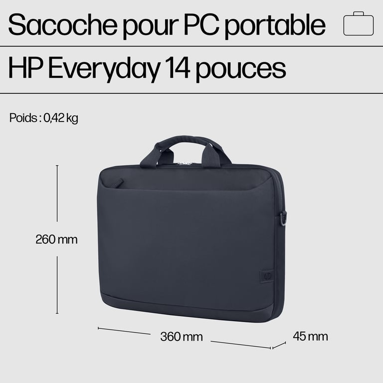 HP Sacoche pour PC portable Everyday 14 pouces - Neuf