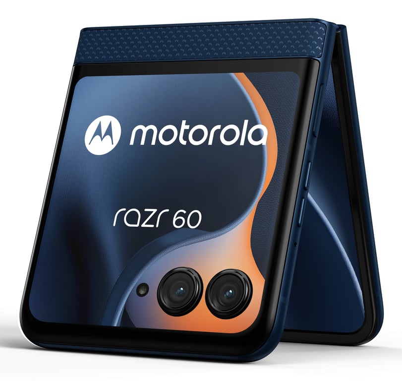 Razr 60 (5G) 256 Go, Bleu - Neuf