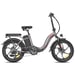 FAFREES F20+ Bicicleta eléctrica batería 36V 20Ah motor 450W neumáticos 20 pulgadas bicicleta eléctrica plegable