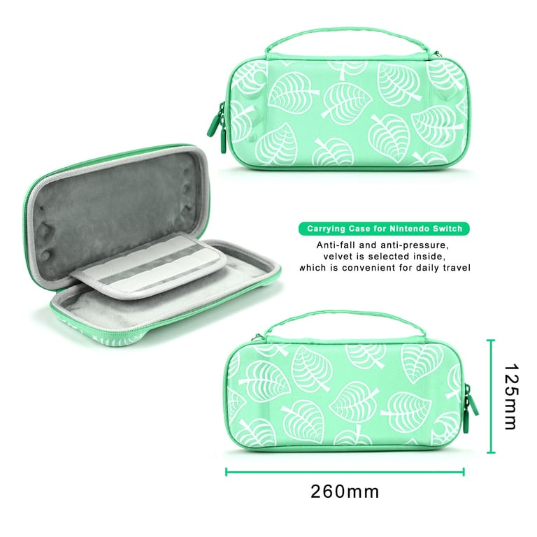 Etui de transport Nintendo Switch OLED WE Protection rigide Verre trempé 6 en 1 - vue 3