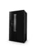 Schneider SCUS556NFGL-BE - Réfrigérateur Multiportes 556L Noir
