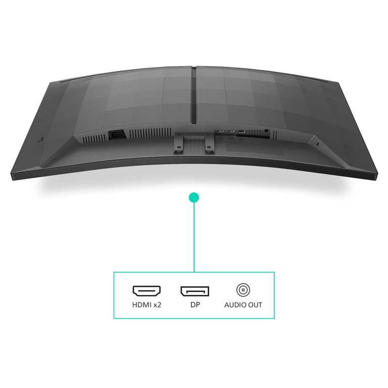 Philips Evnia 34M2C3500L 00 écran plat de PC 86 4 cm 34 3440 x 1440 pixels Wide Quad HD LCD - vue 4