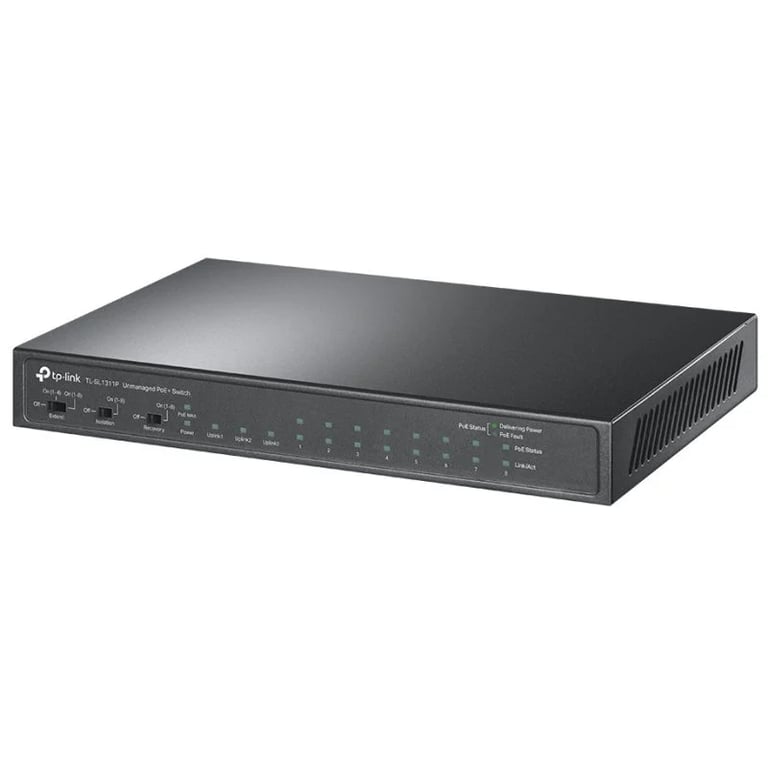 TP Link TL SL1311P commutateur réseau Fast Ethernet 10100 Connexion Ethernet supportant 'alimentation via ce port PoE Neuf - vue 3