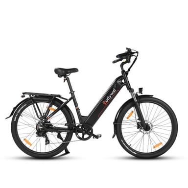 Vélo électrique Bodywel A275 27,5 pouces, 250 W, batterie 36 V 15,6 Ah, avec application Bluetooth
