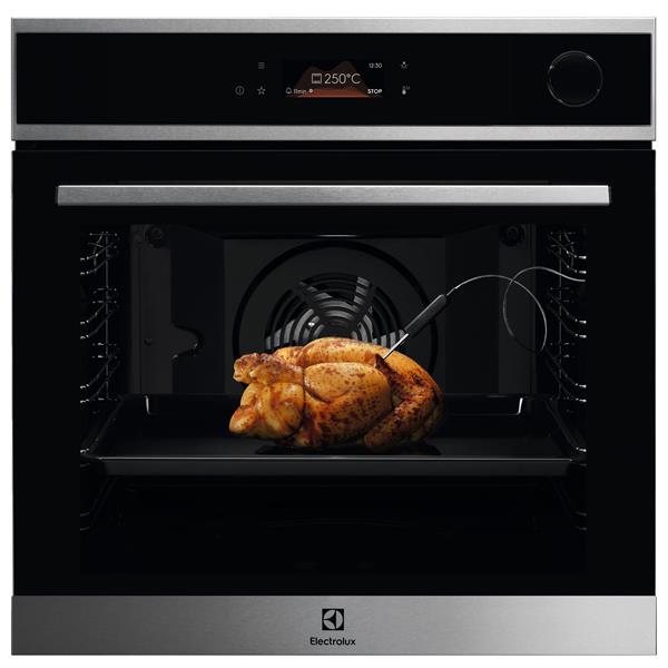 Four Multifonction Électrolux EOC8P29X – 72 L, Pyrolyse, Inox - vue 7