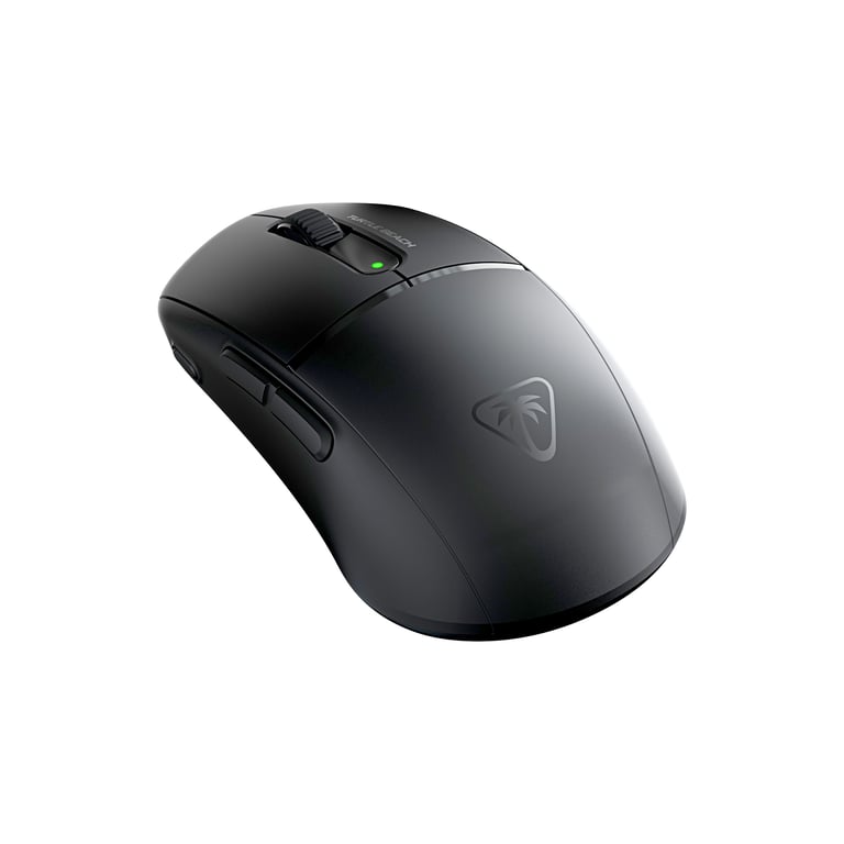 Turtle Beach Burst II Air - Souris gaming sans fil 2,4 GHz : ultralégère avec 47 g, touches optiques, symétrique, capteur optique 26 000 PPP, Bluetooth, autonomie 120 heures, câble USB-C Noir - Neuf