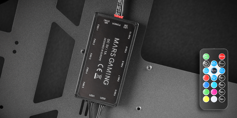 Mars Gaming MCC unité centrale Midi Tower Neuf - vue 6