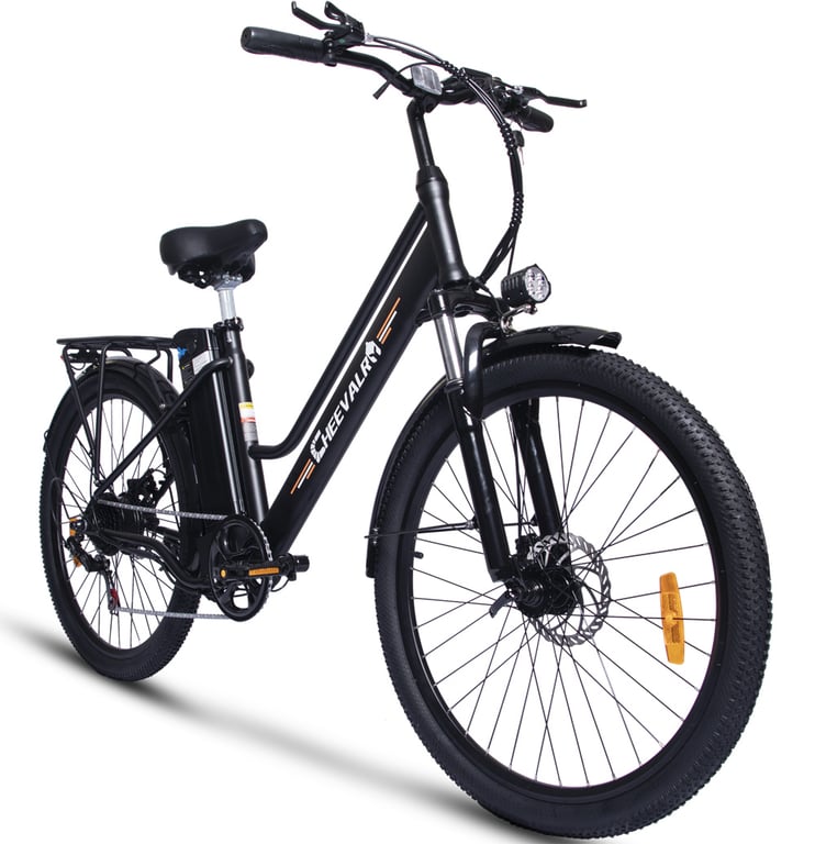 Vélo électrique de ville Cheevalry C26 26 pouces 36 V 15 Ah Neuf - vue 4