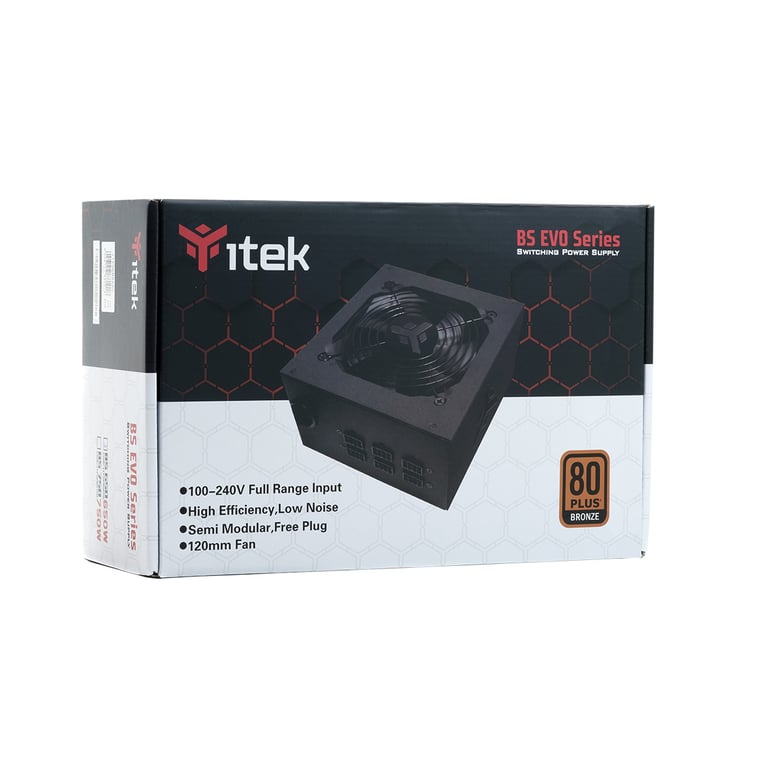Alimentation Atx Itek Bs650 Evo - vue 4