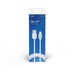 Savio USB cable 2 m USB 2.0 USB A - USB C White CL-168 cable USB 3 m Blanco
