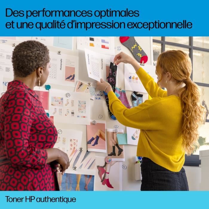 HP Pack de 3 CF373AM Cyan et Jaune - vue 5