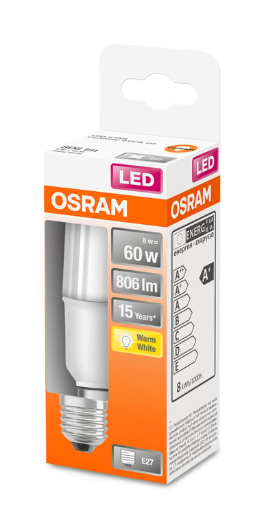 Osram STAR ampoule LED chaud 2700 K E27 F Neuf - vue 2