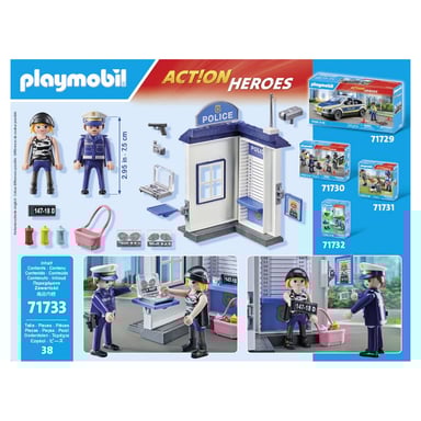 Playmobil 71733 Starter Pack Sala De Policia