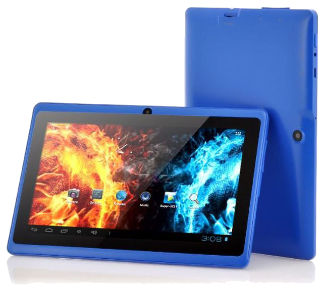 Tablette Tactile 10Go 7 Pouces 2 Caméras Android Google Play Otg Bleue Micro Sd Plastique YONIS