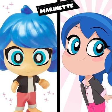 Miraculous Ladybug Bakery Chibi Playset con Figuras