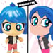 Miraculous Ladybug Bakery Chibi Playset con Figuras