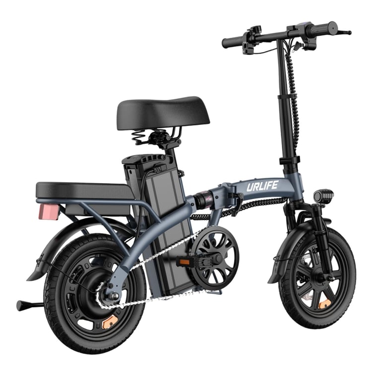 Vélo électrique URLIFE F1L Moteur Batterie 48V 7.5Ah Pneus De 14 Pouces Freins à Disque Neuf - vue 2