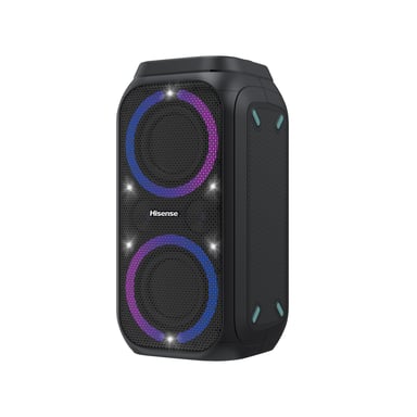 ALTAVOZ PORTATIL HISENSE PARTY ROCKER 160 2.0 160W BT USB NEGRO