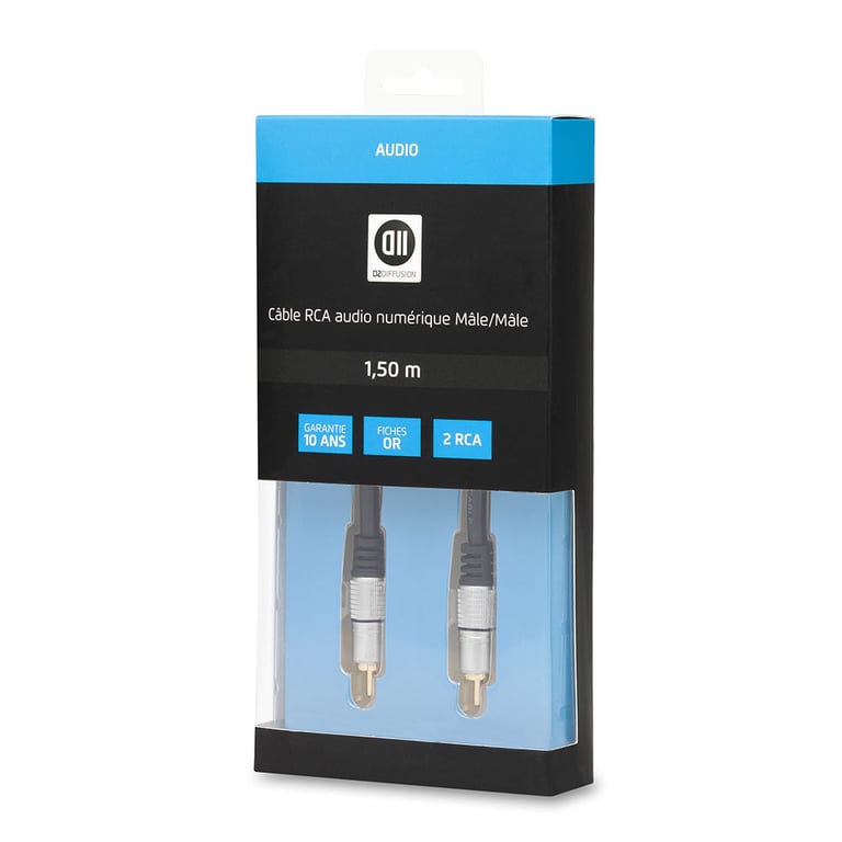 Câble RCA numérique 1.5M - Neuf