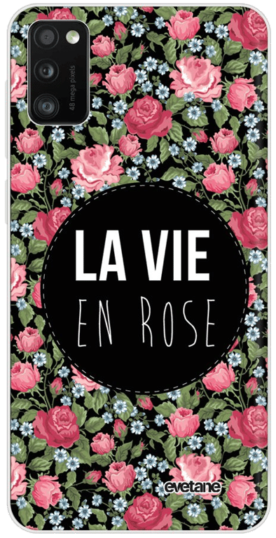 Evetane Coque compatible avec Samsung Galaxy A41 souple silicone solide ultra resistant fine protect