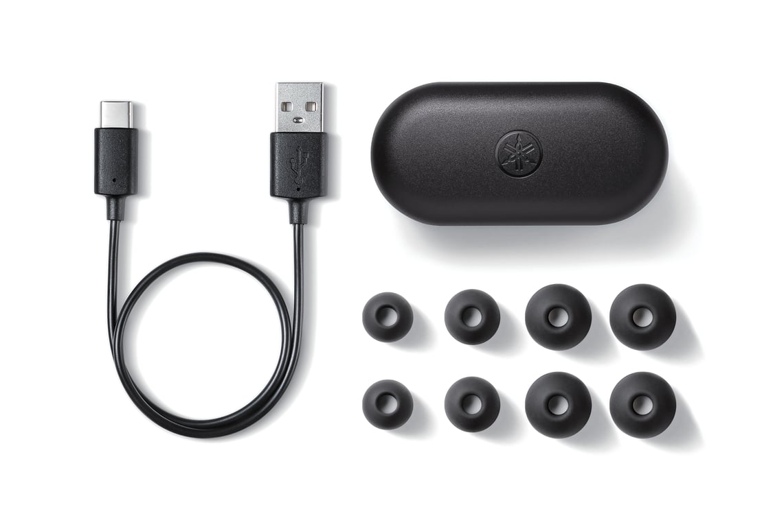 Yamaha TW-E3B Casque True Wireless Stereo (TWS) Ecouteurs Appels/Musique Bluetooth Noir - Neuf