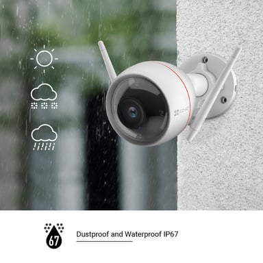 EZVIZ C3W Pro Bullet (forma) Telecamera di sicurezza IP per esterni 2560 x 1440 pixel Soffitto/parete