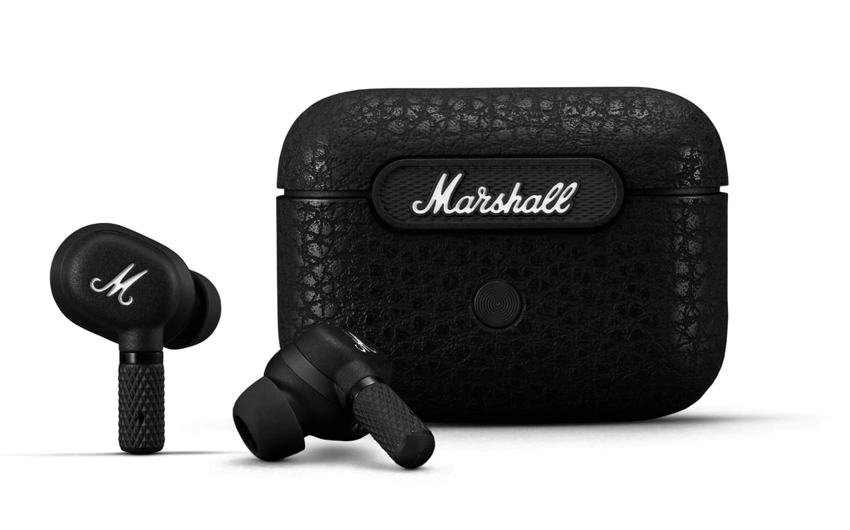 Marshall Motif A.N.C. Casque True Wireless Stereo (TWS) Ecouteurs Appels/ Musique Bluetooth Noir - Marshall