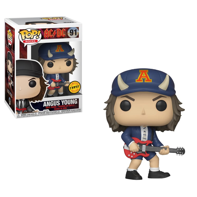 FUNKO Pop Rocks: AcDc Angus Young WChase Neuf - vue 2