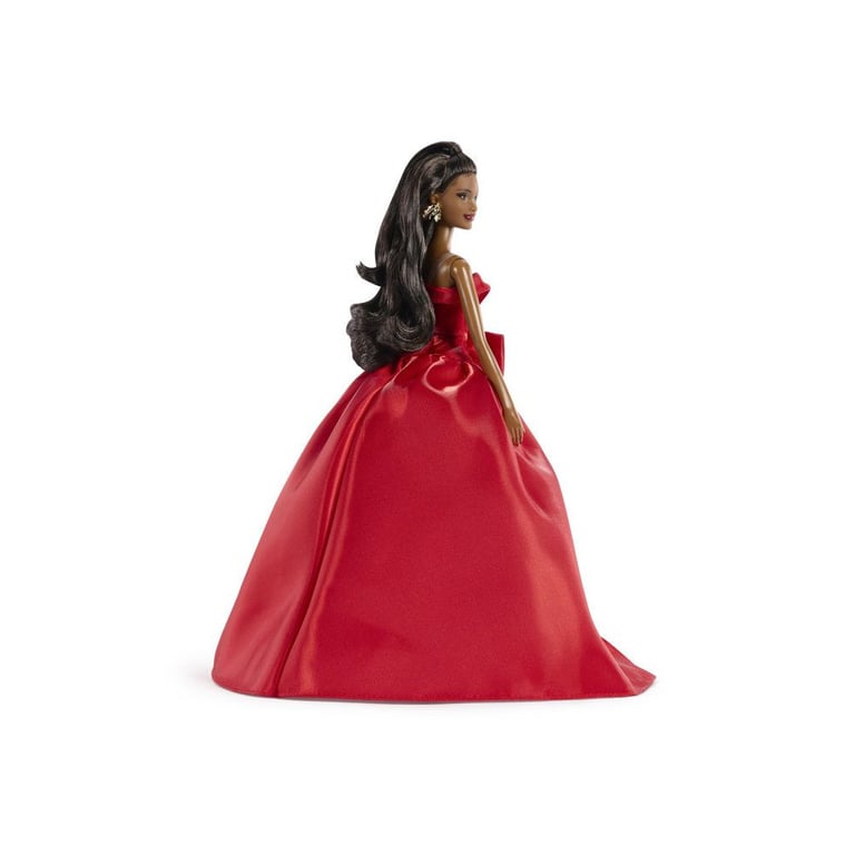 Poupée BARBIE Joyeuses Fêtes Brune JJX66 Édition spéciale Tenue festive Collection - vue 3
