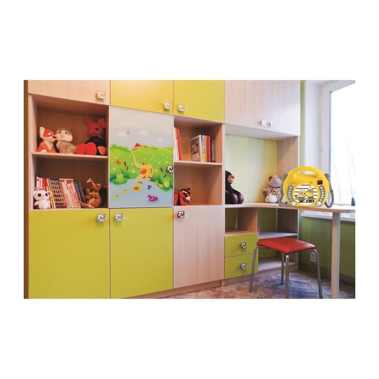 LEXIBOOK - MOI MOCHE ET MECHANT - Lecteur CD Karaoké Enfant avec 2 microphones - Neuf