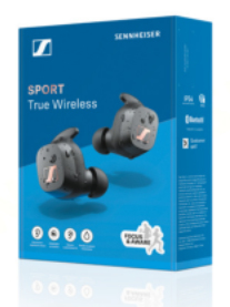 Sennheiser CX200TW1 Sport Écouteurs True Wireless Stereo (TWS) Ecouteurs Sports Bluetooth Noir