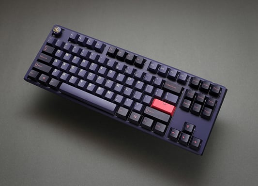 Ducky One 3 TKL clavier Jouer USB Anglais américain Bleu