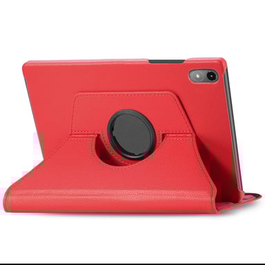 imoshion Coque tablette rotatif à 360° pour Lenovo Tab P12 - Rouge