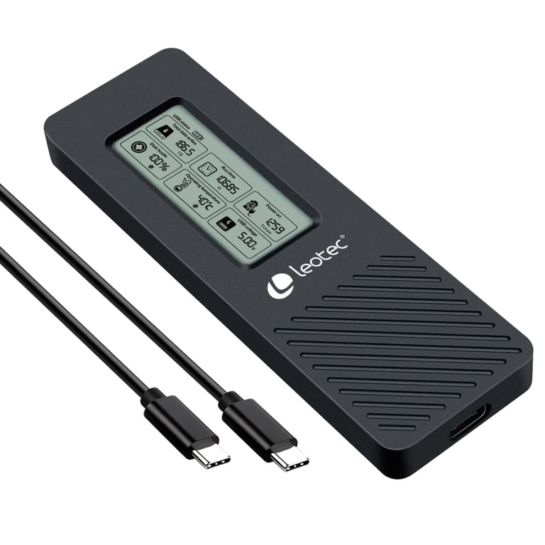 Leotec LEM2EXT01 disque dur externe 0 Go USB Type-C 3.2 Gen 2 (3.1 Gen 2)