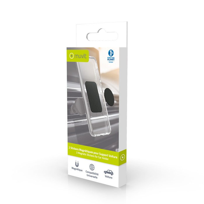 Support voiture magnétique MUVIT 2 aimants - vue 2