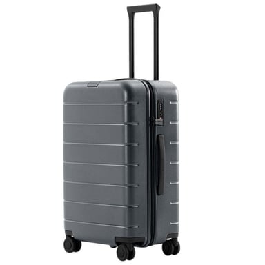 Valise à roulettes Xiaomi Classic Pro 104L - Roues pivotantes - Poignée télescopique verticale et poignée horizontale - Serrure à code TSA - Serrure anti-éclatement - Couleur gris