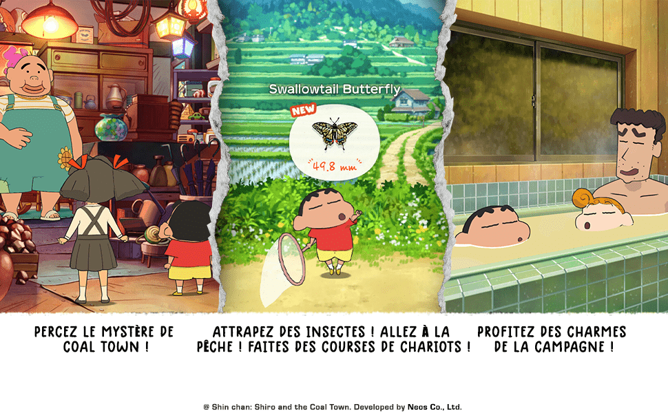 Shin Chan Shiro and the Coal Town SWITCH Neuf - vue 2