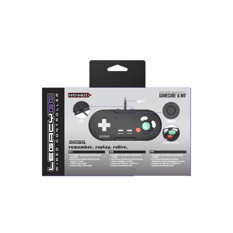 Retrobit LegacyGC Manette Filaire pour Nintendo Gamecube Jet Connexion d'origine Neuf - vue 4