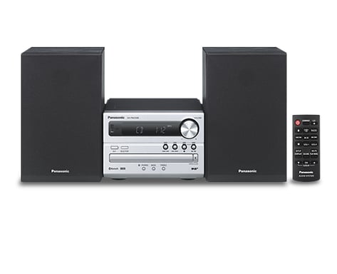 Sistema microfonico Home Audio Panasonic SC-PM250BEG Nero, Argento