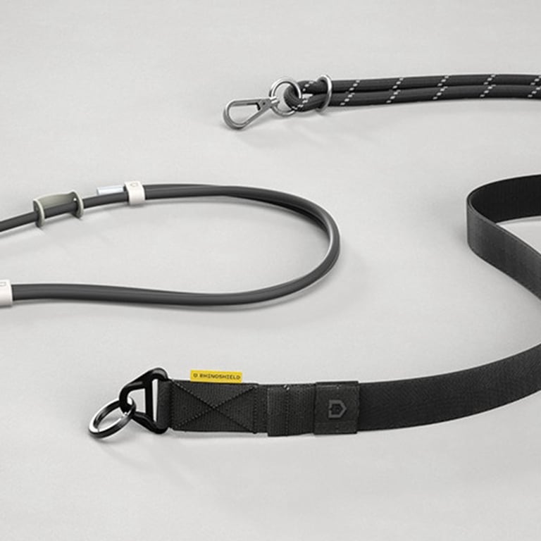 Sangle Tour de Cou pour Téléphone en Nylon Tissé Ajustable Neuf - vue 2