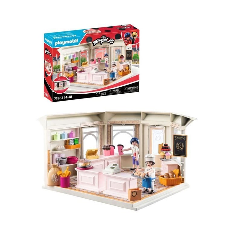 PLAYMOBIL 71863 Miraculous : Boulangerie Dupain Cheng - vue 6