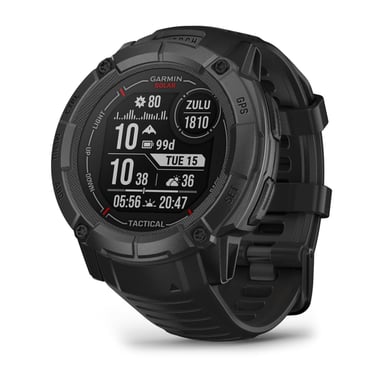 Garmin Instinct 2X Solar Tactical Edition 2,79 cm (1.1'') MIP 50 mm Numérique 176 x 176 pixels Écran tactile Noir GPS (satellite)