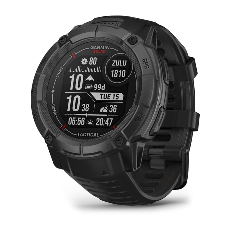 Garmin Instinct 2X Solar – Tactical Edition Montre GPS Robuste et connectée – Boîtier 50 mm - vue 6