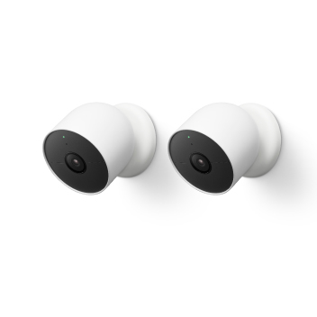 Caméra de surveillance Google Nest Cam battery 2k GA01894 FR ExtérieurIntérieur Sans fil Wifi 802. /bgn - vue 2