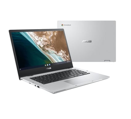 ASUS Chromebook CX1400FKA-EC0006 ordenador portatil Intel® Celeron® N N4500 35,6 cm (14'') Pantalla táctil Full HD 4 GB LPDDR4x-SDRAM 64 GB eMMC Wi-Fi 6 (802.11ax) ChromeOS Plata