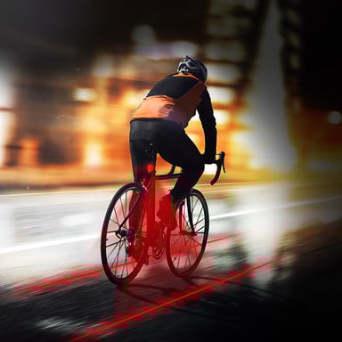 T'nB UMLED3 Lumière de vélo Feu arrière LED