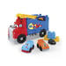 MEGA BLOKS - Camion da corsa e da costruzione - Scatola con 19 pezzi - MEGA Bloks - JFR29