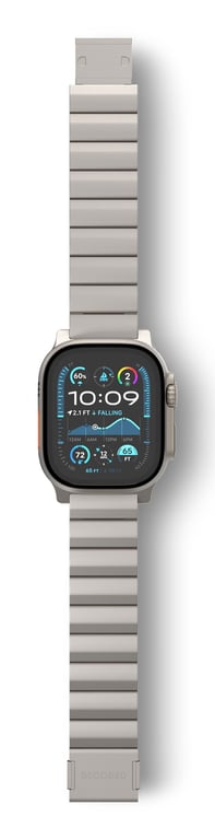 Bracelet Apple Watch 44mm Titane - vue 2